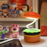 Burger Delight  Folding LED Night Lamp for Kids 🍔🍔