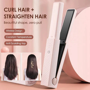 SilkStream™️ Portable USB Hair Straightener