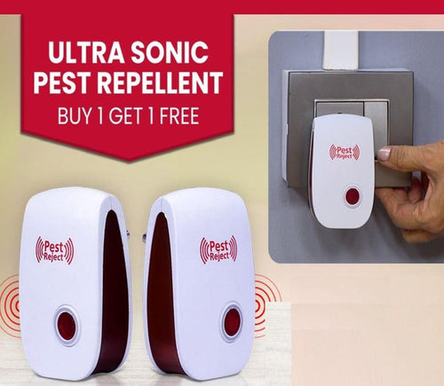 Ultrasonic Pest Repeller 🎊🔥BUY 1 GET 1 FREE TODAY🔥