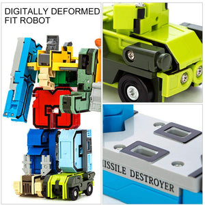 Number Transformers Robots Toys