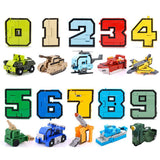 Number Transformers Robots Toys