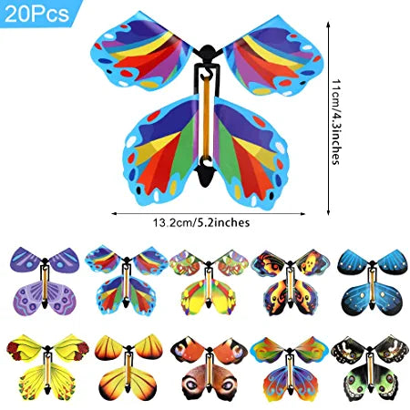 Flutter Flyers Butterflies (Pack Of 15 Pieces)