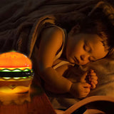 Burger Delight  Folding LED Night Lamp for Kids 🍔🍔