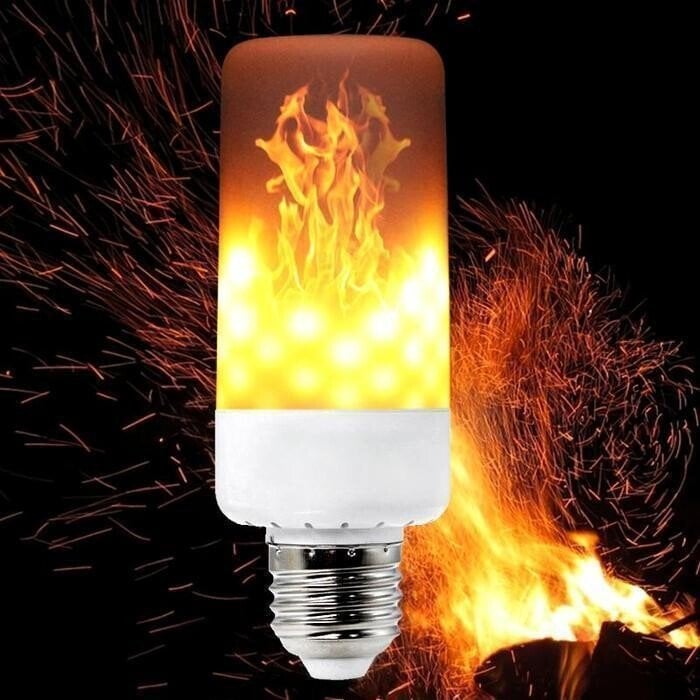 LED Flickering Light Bulb