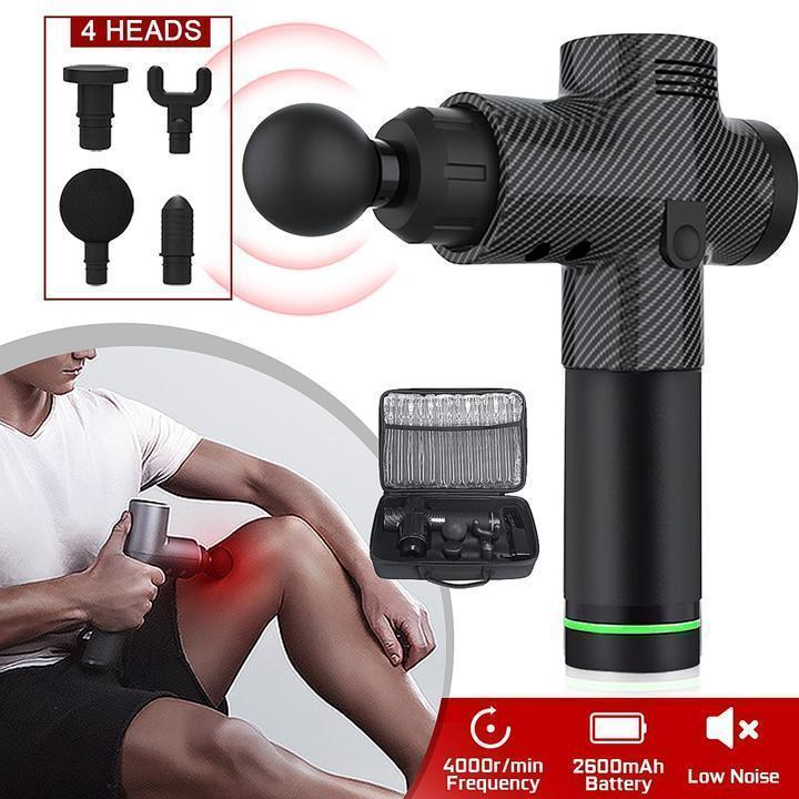 ELECTRIC DEEP TISSUE MUSCLE BODY MASSAGER GUN