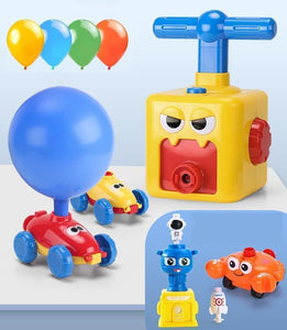 Balloon Launcher & Powered Car Toy Set