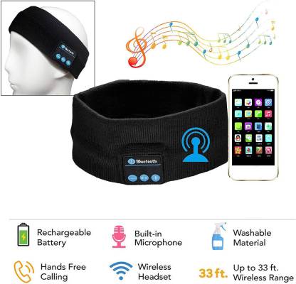 Headband with Bluetooth Music Playing Function